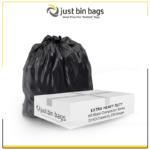 Black Compactor Sacks 200 gauge - Extra Heavy Duty, 50 Micron