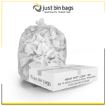 Clear Compactor Sacks 140 gauge - CEDAR - Heavy Duty, 35 Micron