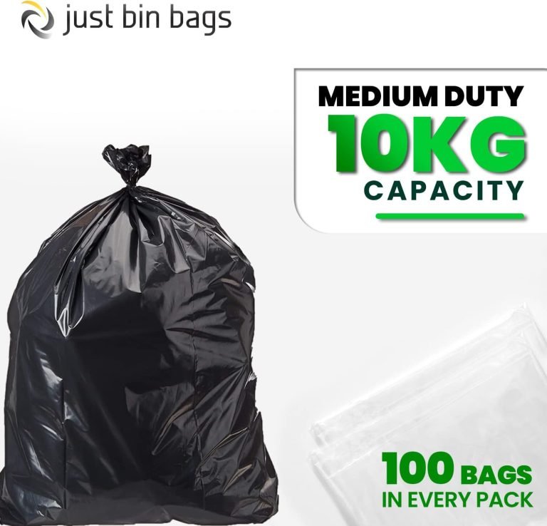 120-240L - Black Wheelie Bin Liners - Case of 100 - Medium Duty - Image 3