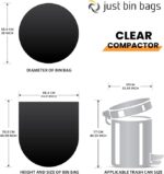 Clear Compactor Sacks 140 gauge - CEDAR - Heavy Duty, 35 Micron - Image 2