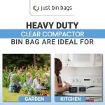 Clear Bin Bags Heavy Duty | Diamond | 130 Gauge, 32.50 Micron - Image 5