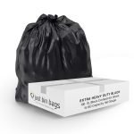 Black Compactor Sacks 160 gauge | 100 per box | 20x34x46