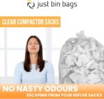 Clear Compactor Sacks 160 gauge - SPRUCE - Extra Heavy Duty, 40 Micron - Image 6