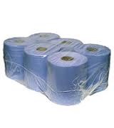 blue centre feed paper roll 150 metre 2 ply 6 x rolls per packpaper productsblue centre feed rolls702795998165 109