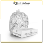 Clear Compactor Sacks 160 gauge - SPRUCE - Extra Heavy Duty, 40 Micron