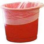 Square Bin Liner Heavy Duty - 500 per Box - 10 Micron 15 x 24 x 24