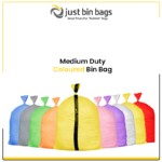 Coloured Bin Bags - Medium Duty - 18x29x39 - 200 per case