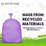 Purple Bin Bags Medium Duty, 100 Gauge, 25 Micron - Image 6