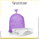 Purple Bin Bags Medium Duty, 100 Gauge, 25 Micron