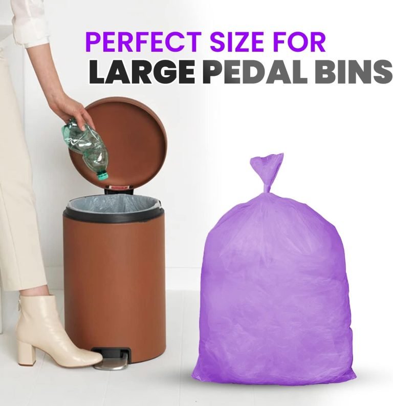 Purple Bin Bags Medium Duty, 100 Gauge, 25 Micron - Image 4