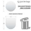 50L drawstring bin dimensions