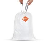 50L Drawstring Bin Bag main Image pack of 50
