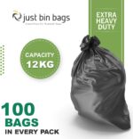 360L Black Wheelie Bin Liners - Case Of 100 - 120 Gauge - Image 5
