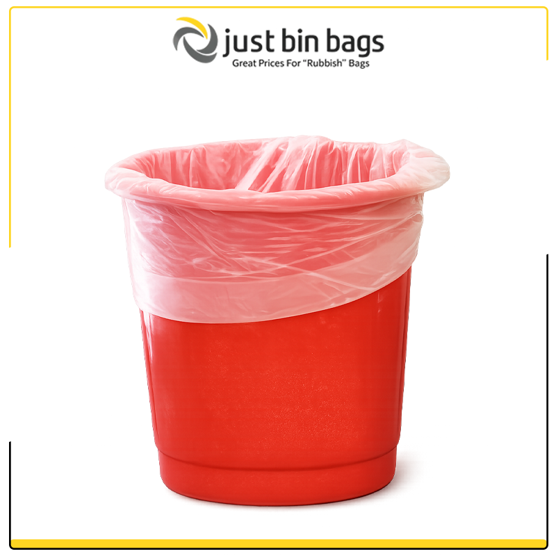 13 Square Bin Liner Heavy Duty - 500 per Box - 10 Micron 15 x 24 x 24 - Image 1