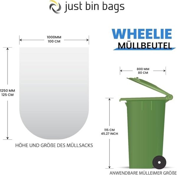 Blue Wheelie SIZES