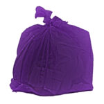 Purple extra heavy duty refuse sack, 500 gauge